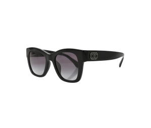 Buy Chanel Acetate Square CC Sunglasses Black at Sasom – Authentic and Ready to Ship