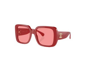 Buy Chanel Sunglasses In Red Frame With Pink Lens at Sasom – Authentic and Ready to Ship