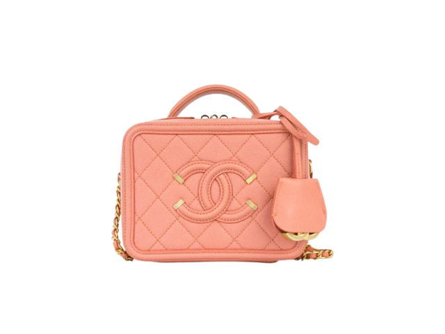 Chanel Chanel Filigree CC Vanity Case Pink - view 1