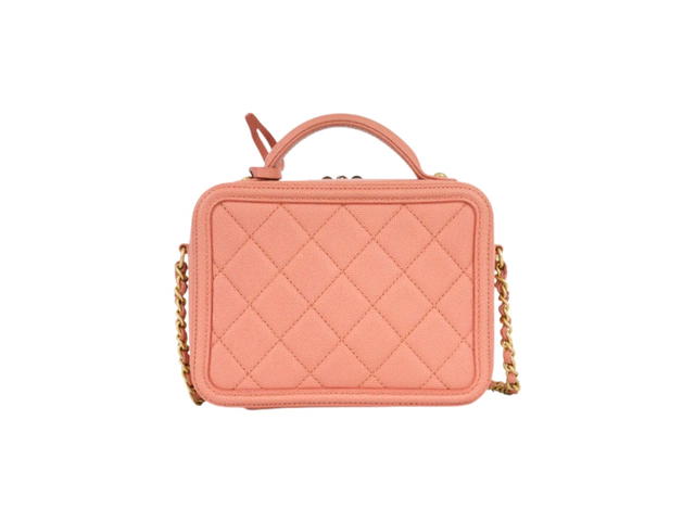 Chanel Chanel Filigree CC Vanity Case Pink - view 2