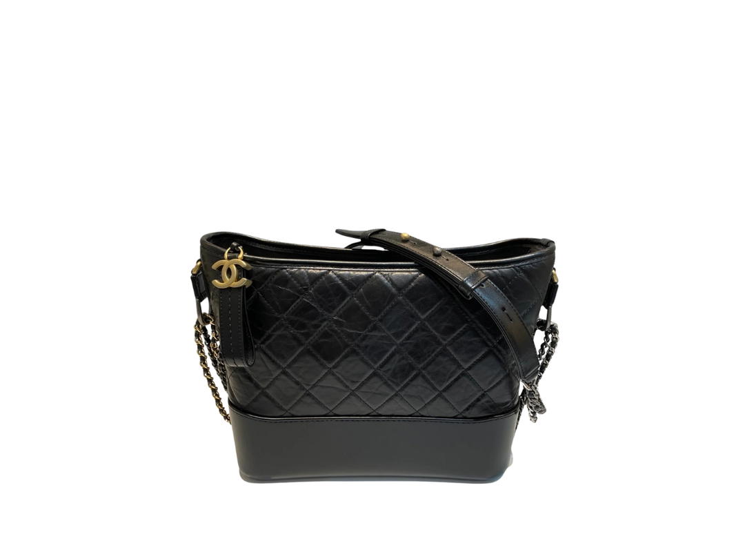 Chanel Chanel Gabrielle Calfskin Ghw Black