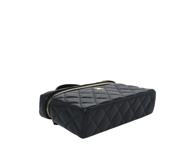 Chanel Chanel Slim Vanity With Chain Top Handle Black - view 3
