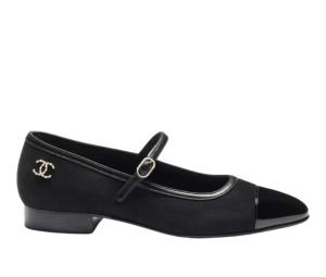 Buy Chanel Mary Janes Suede Kidskin Lambskin Patent and Calfskin Black (Women's)) at Sasom – Authentic and Ready to Ship