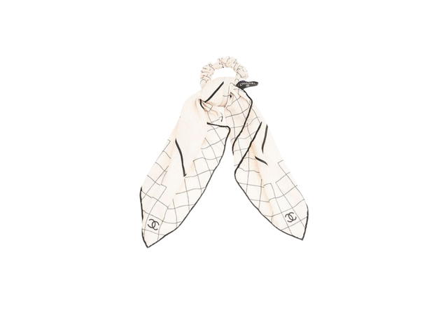 Chanel Chanel Coco Mark Hairband & Scarf Beige - view 1