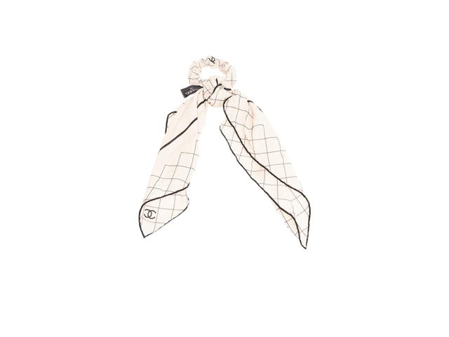 Chanel Chanel Coco Mark Hairband & Scarf Beige - view 2