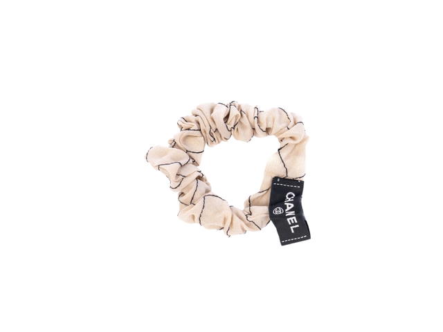 Chanel Chanel Coco Mark Hairband & Scarf Beige - view 3