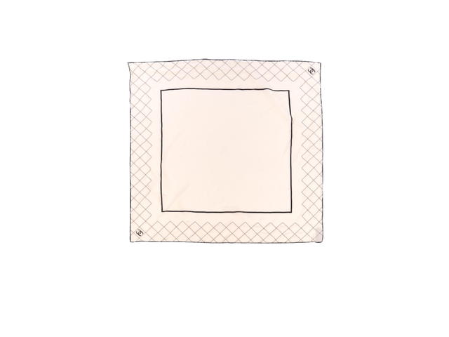 Chanel Chanel Coco Mark Hairband & Scarf Beige - view 4