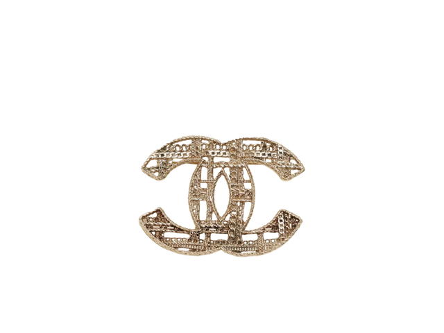 Chanel Chanel Chain Brooch Gold Tone - view 1