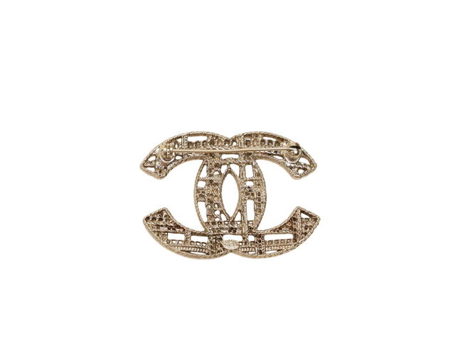 Chanel Chanel Chain Brooch Gold Tone - view 2