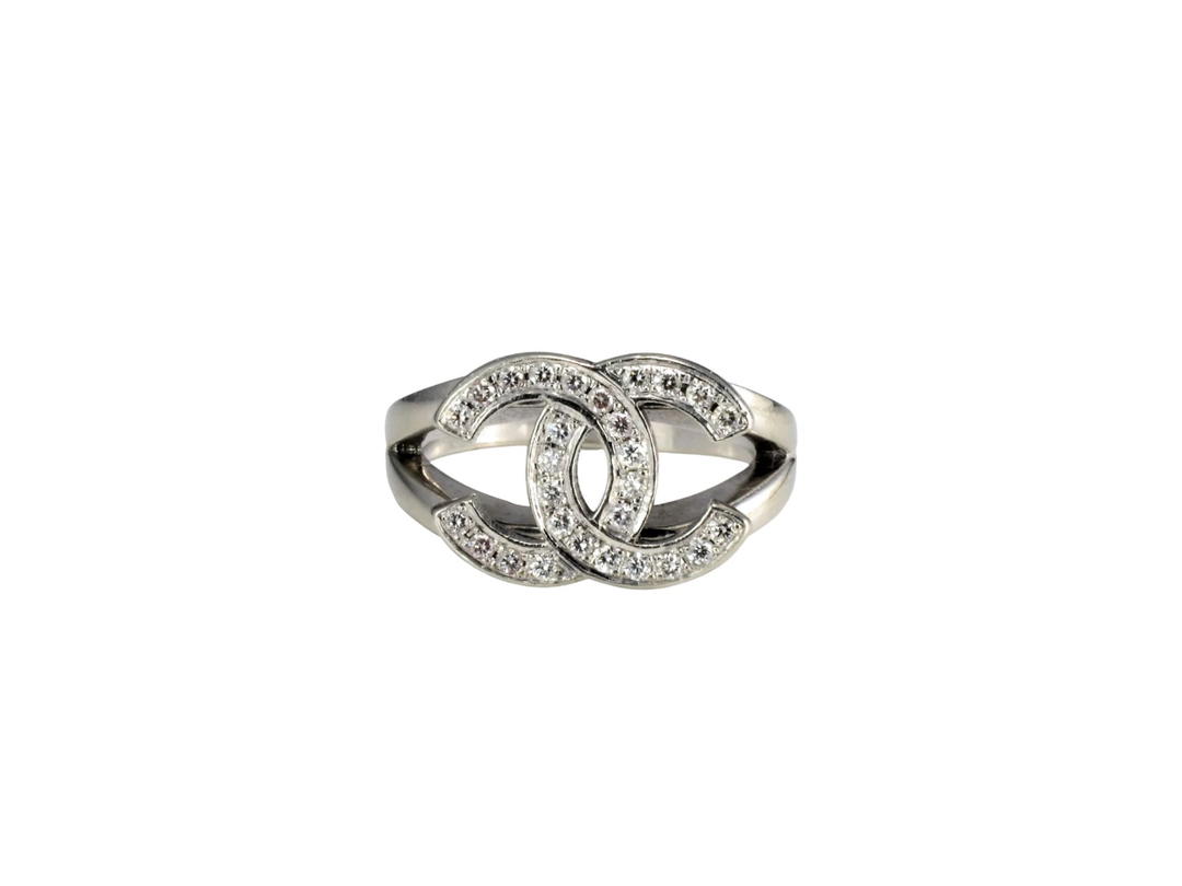 Chanel Chanel Inspired Ring White Gold