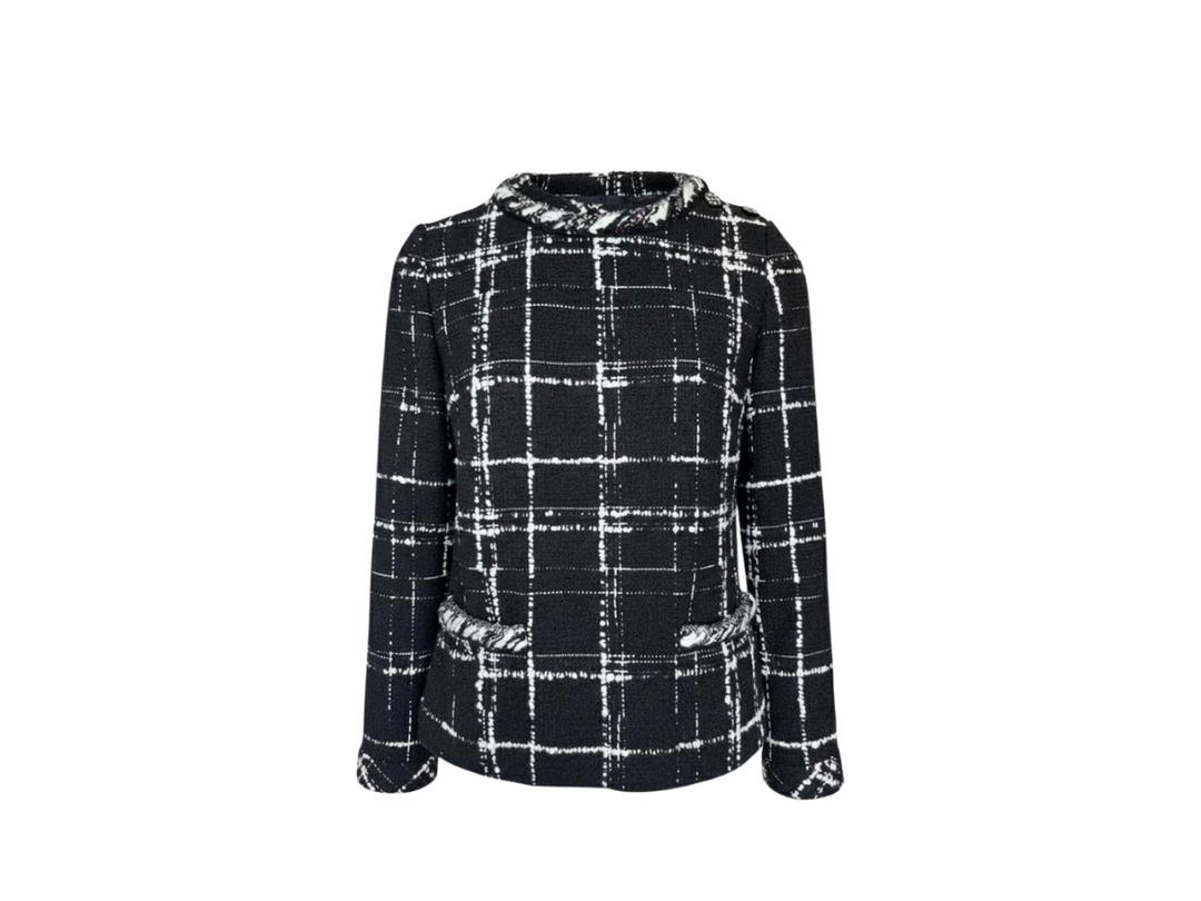 Chanel Chanel Wool Blouse Black