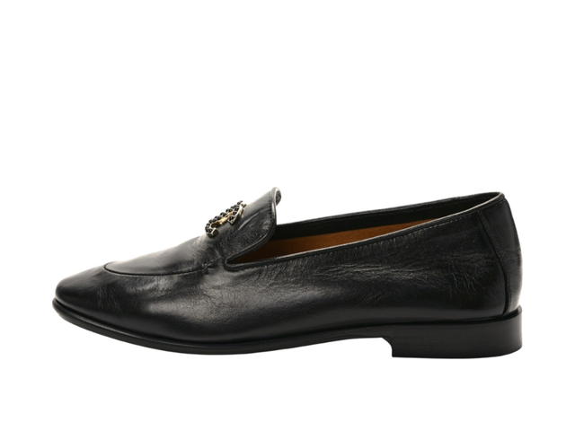 Chanel Chanel CC Mocassin Loafers Black - view 2