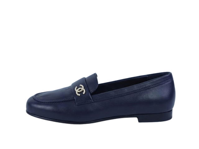 Chanel Chanel Loafers Navy - view 2