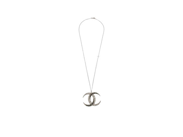 Chanel Chanel 2016 CC Necklace Silver - view 1