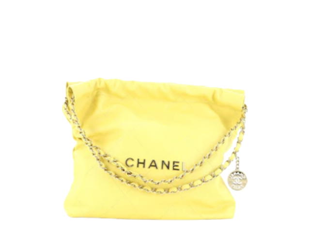 Chanel Chanel 22 Chain Hobo Small Yellow - view 1