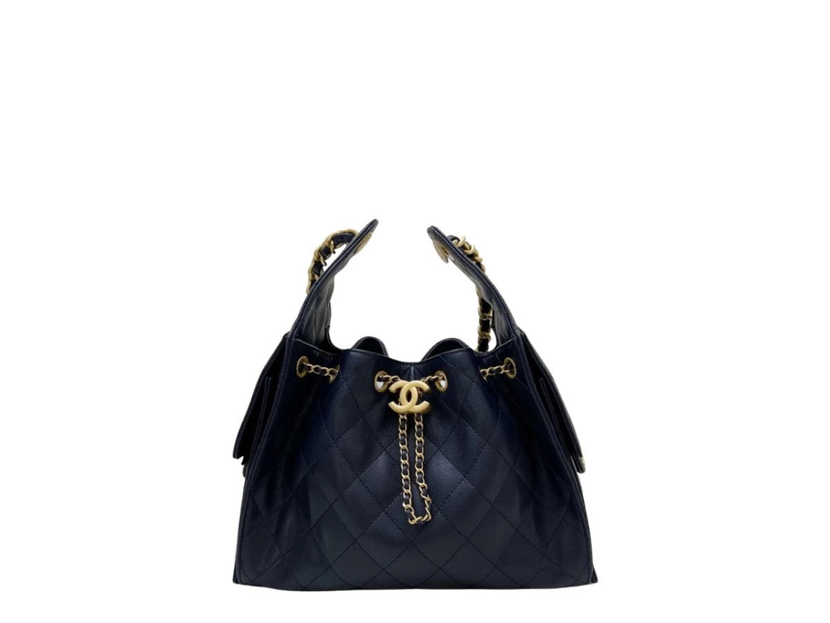 Chanel Chanel 25 Small Navy