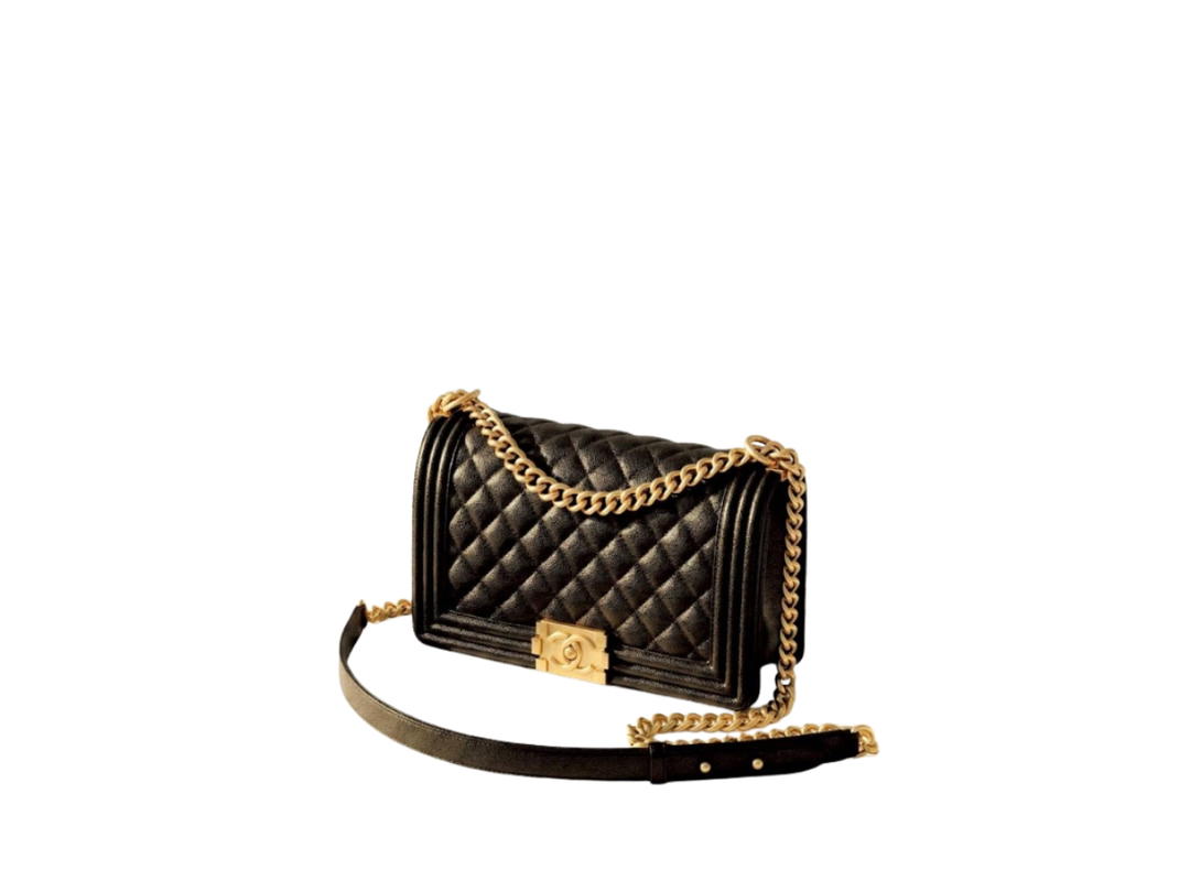Chanel Chanel Boy 10 Flap Bag Black