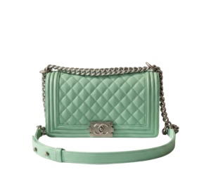 Buy Chanel Boy 10 Flap Bag Mint at Sasom – Authentic and Ready to Ship
