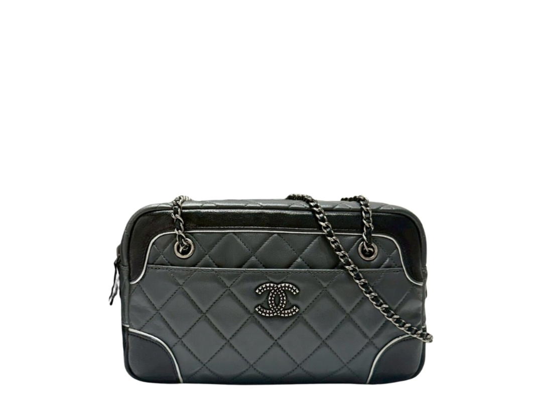Chanel Chanel Camera Bag Grey Black