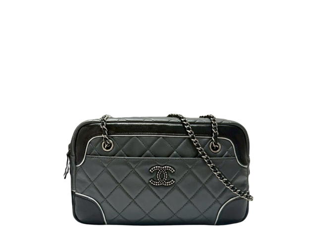Chanel Chanel Camera Bag Grey Black - view 1