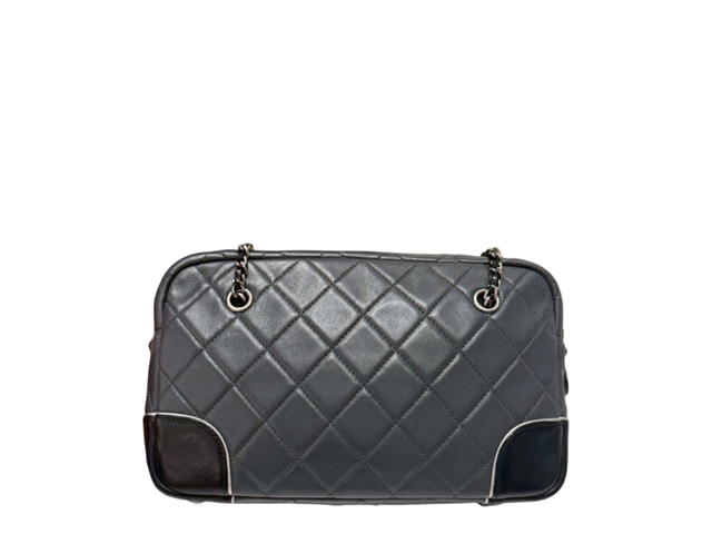 Chanel Chanel Camera Bag Grey Black - view 2