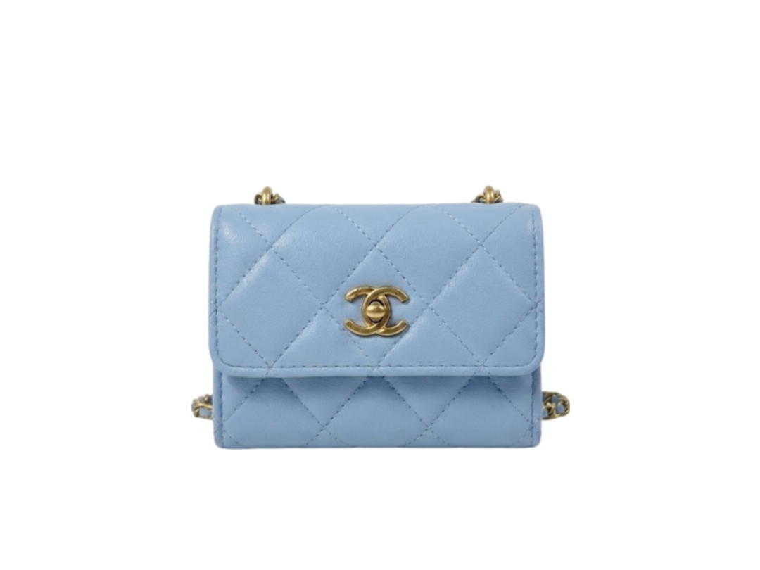 Chanel Chanel Classic Flap Bag Pastel Blue