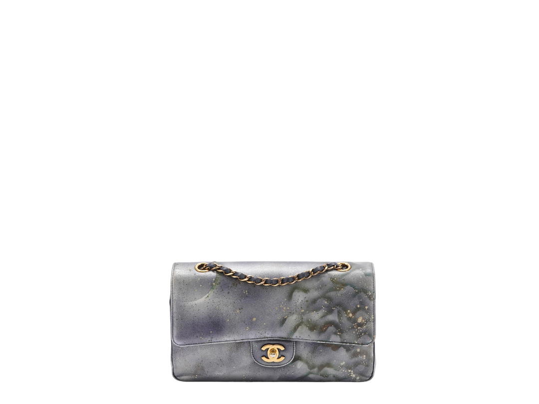 Chanel Chanel Classic Galaxy Flap Bag Gray