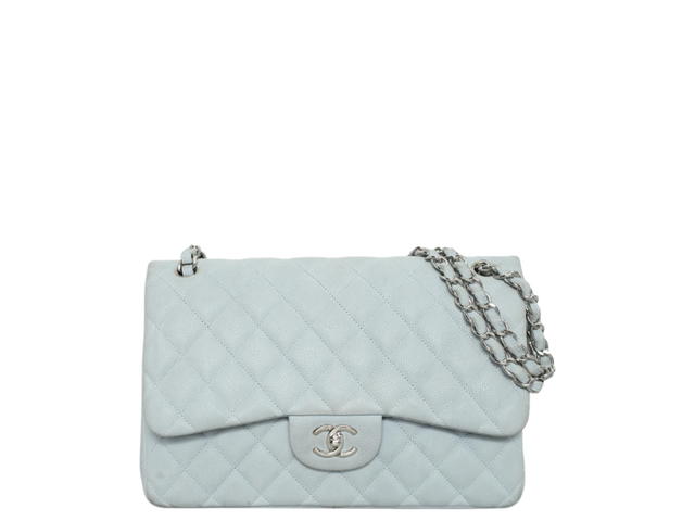 Chanel Chanel Classic Jumbo Double Flap Bag Grey - view 1