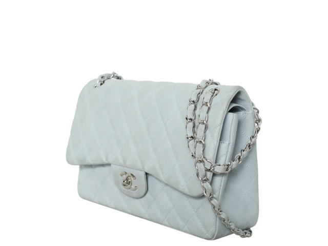 Chanel Chanel Classic Jumbo Double Flap Bag Grey - view 3