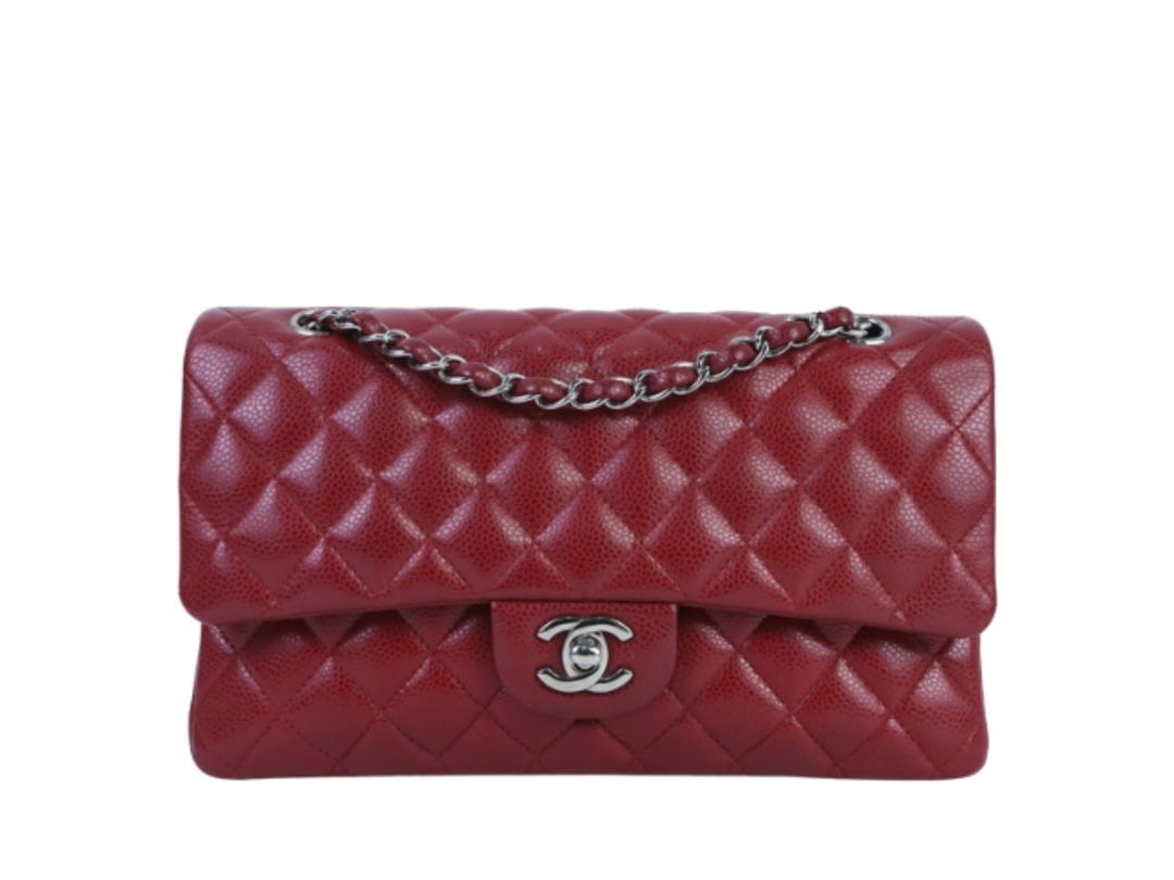 Chanel Chanel Classic Medium Quilted Burgundy