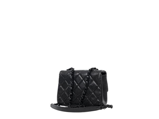Chanel Chanel Incognito Mini Square Flap In Black Hardware With Black - view 2