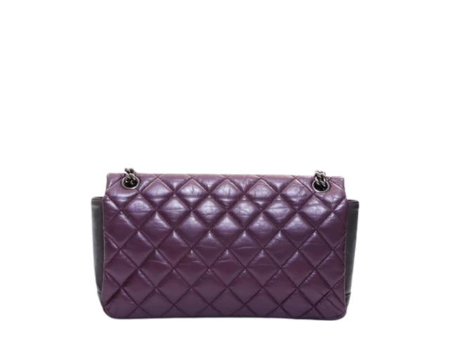 Chanel Chanel Lady Pearly Flap Crossbody Bag Metallic Dark Purple - view 2