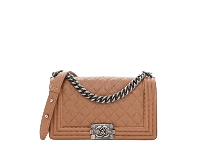Chanel Chanel Medium Boy Flap Light Brown - view 1