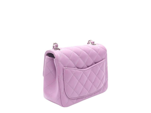 Chanel Chanel Mini Matelasse Shoulder Bag Light Purple - view 2