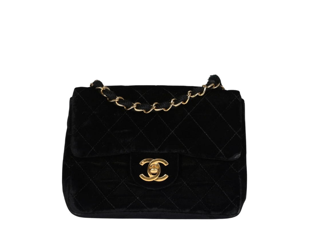 Chanel Chanel Mini Square Flap Bag Black