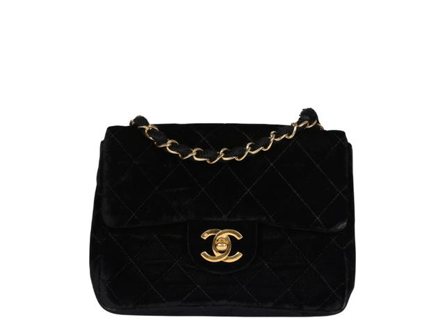 Chanel Chanel Mini Square Flap Bag Black - view 1