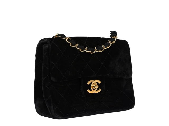 Chanel Chanel Mini Square Flap Bag Black - view 2