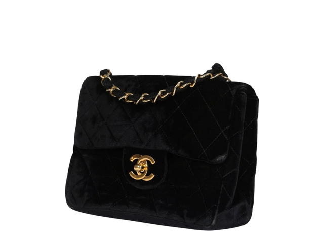 Chanel Chanel Mini Square Flap Bag Black - view 3