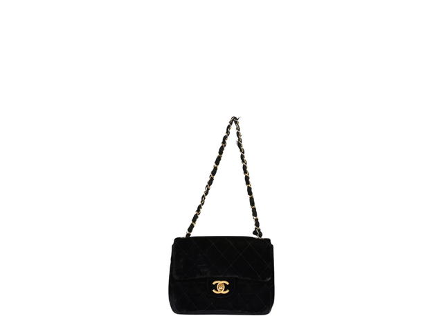 Chanel Chanel Mini Square Flap Bag Black - view 5