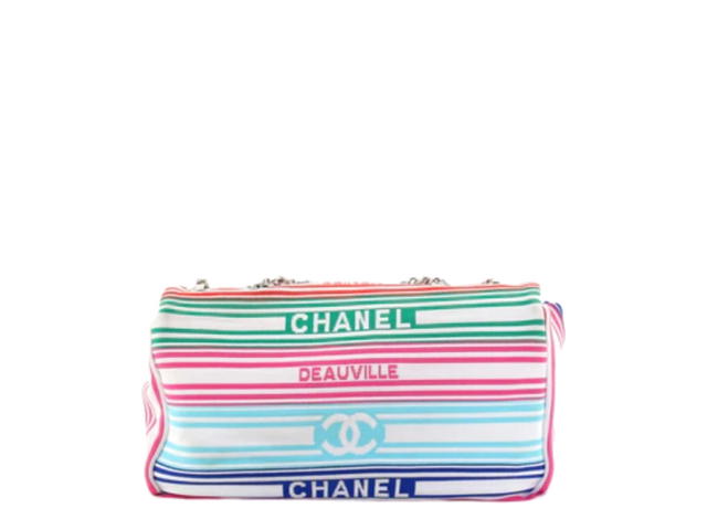 Chanel Chanel Medium Venise Biarritz Flap Bag Stripes Multicolor - view 3