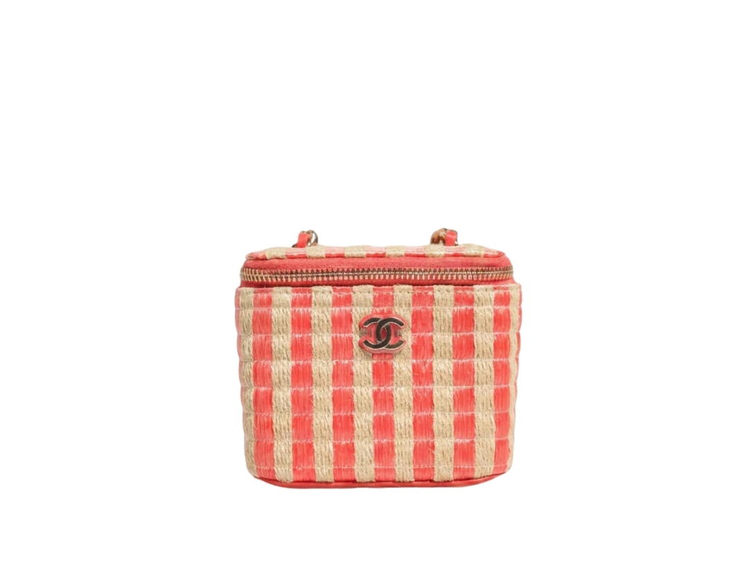 Chanel Chanel Mini Vanity Case Blood Orange
