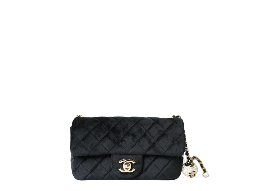 Chanel Chanel Pearl Crush Mini Bag Black