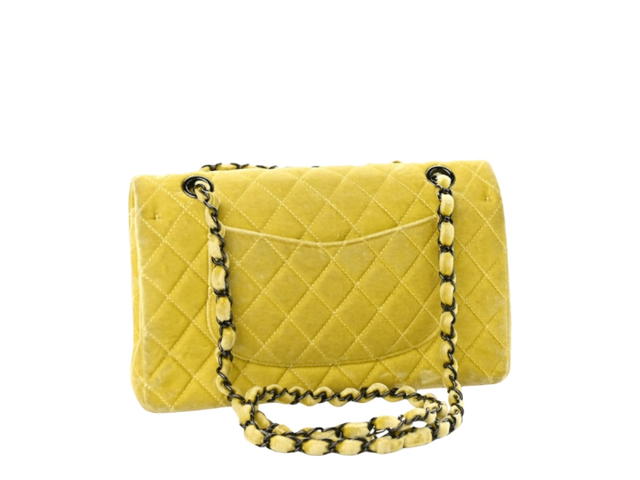 Chanel Chanel Quilted Medium Double Flap Yellow - view 2