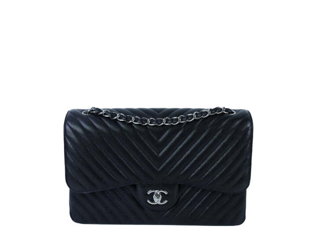 Chanel Chanel Classic Jumbo Chevron Double Flap Bag - view 1