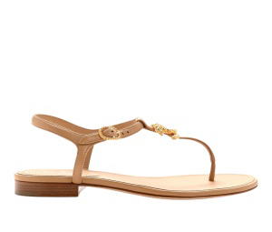 Buy Chanel CC Logo Thong Sandals Light Brown at Sasom – Authentic and Ready to Ship