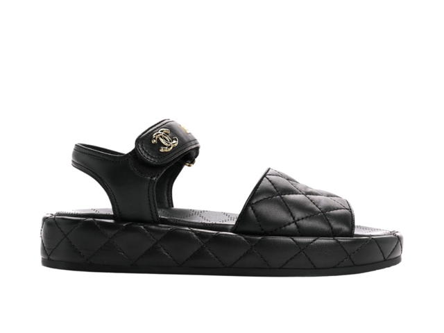 Chanel Chanel CC Sandals Black (Women's) - view 1