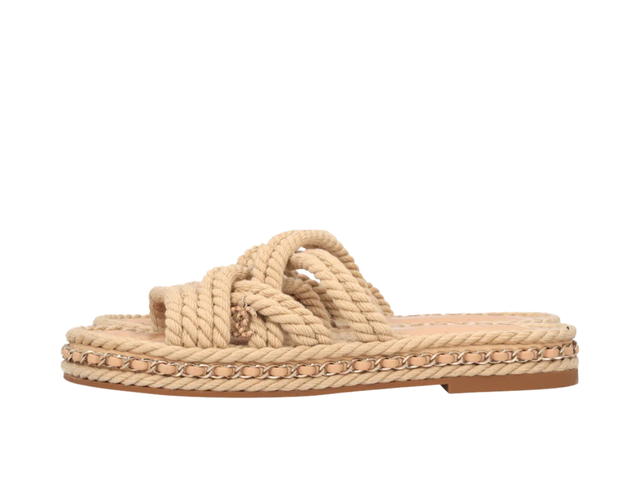 Chanel Chanel Rope Sandals Beige (Women's) - view 2