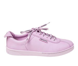 Buy Chanel Leather Weekender Low-Top Sneakers Lilac Pink  (W) at Sasom – Authentic and Ready to Ship
