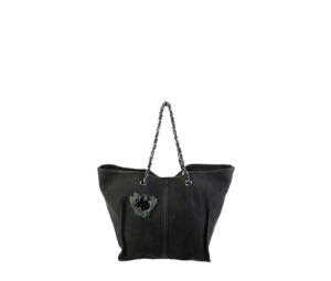 Buy Chanel Karl Lagerfeld Nubuck Camellia Tote Black at Sasom – Authentic and Ready to Ship