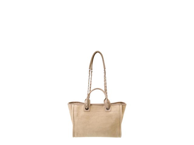 Chanel Chanel Small Deauville Tote Neutrals - view 2